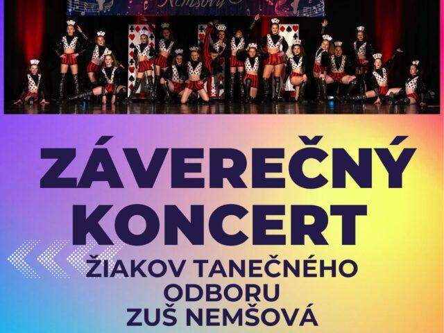 Záverečný tanečný koncert